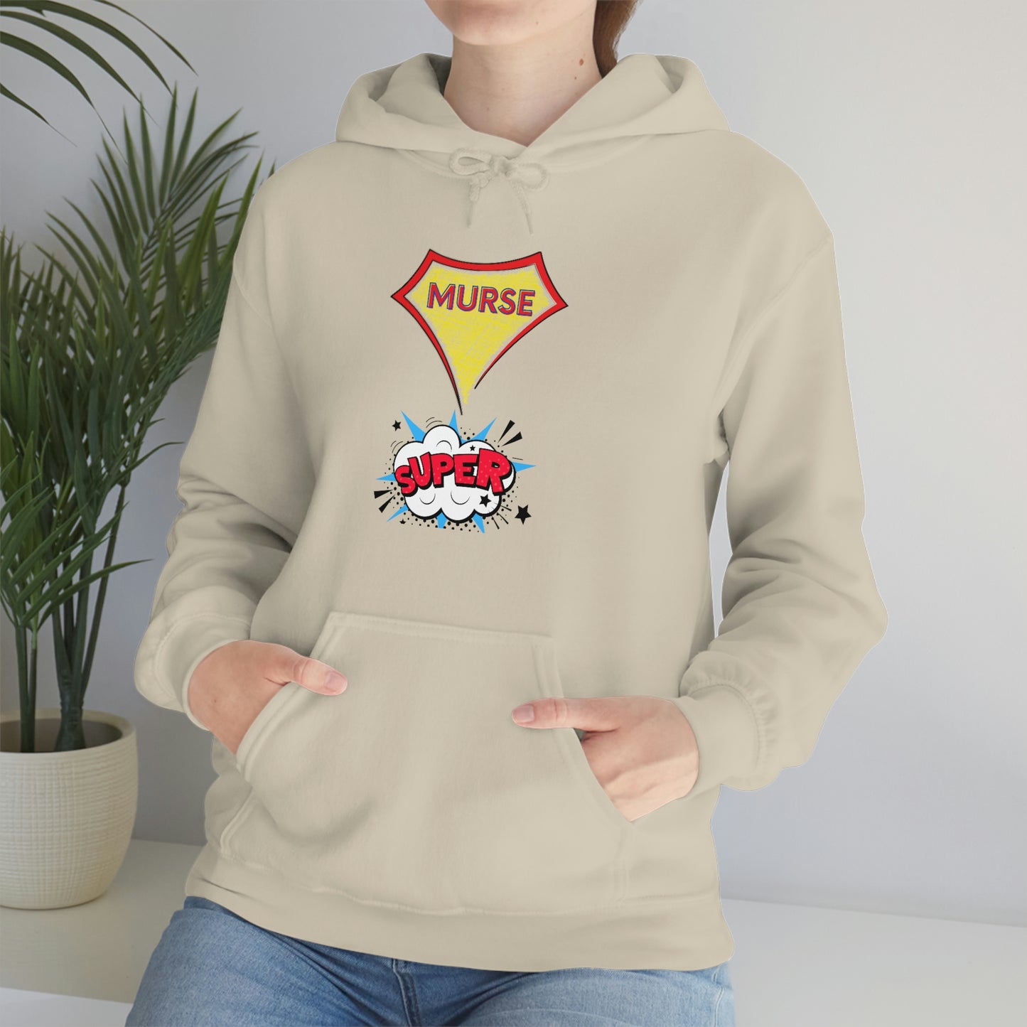 Super Murse Hoodie Unisex Heavy Blend Hooded Sweatshirt