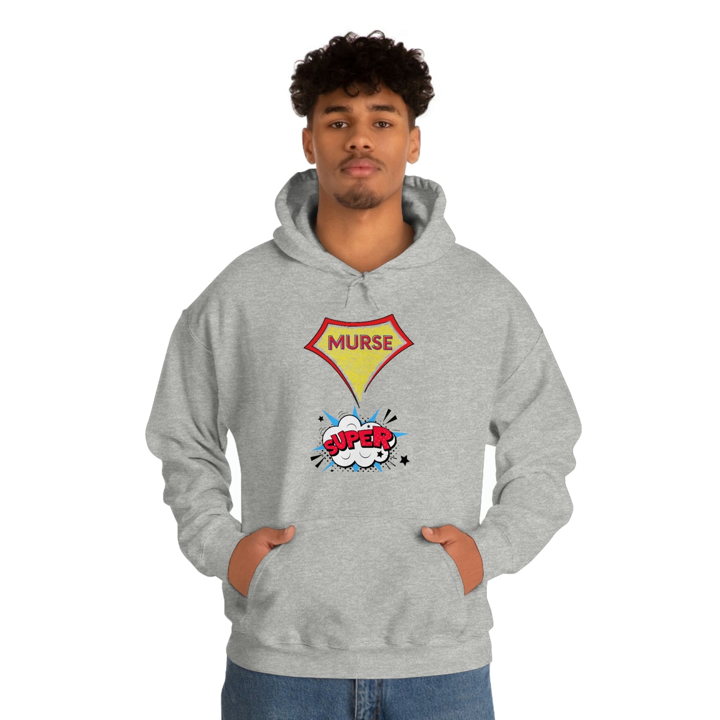 Super Murse Hoodie Unisex Heavy Blend Hooded Sweatshirt