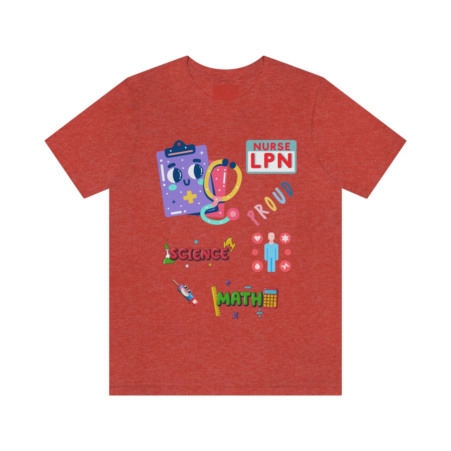 Nurse LPN Unisex Jersey Short Sleeve Tee Shirt