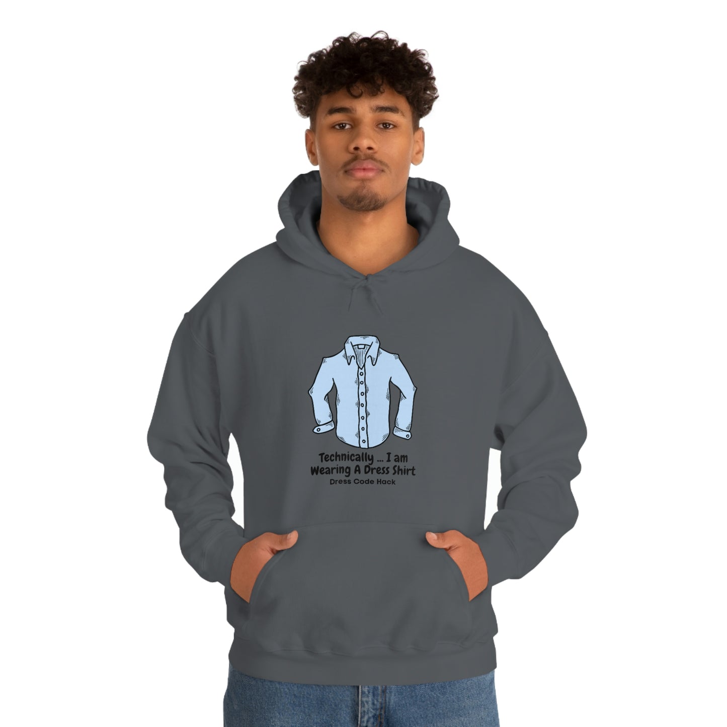 Dress Code Hack Hoodie Unisex Heavy Blend Hooded Sweatshirt