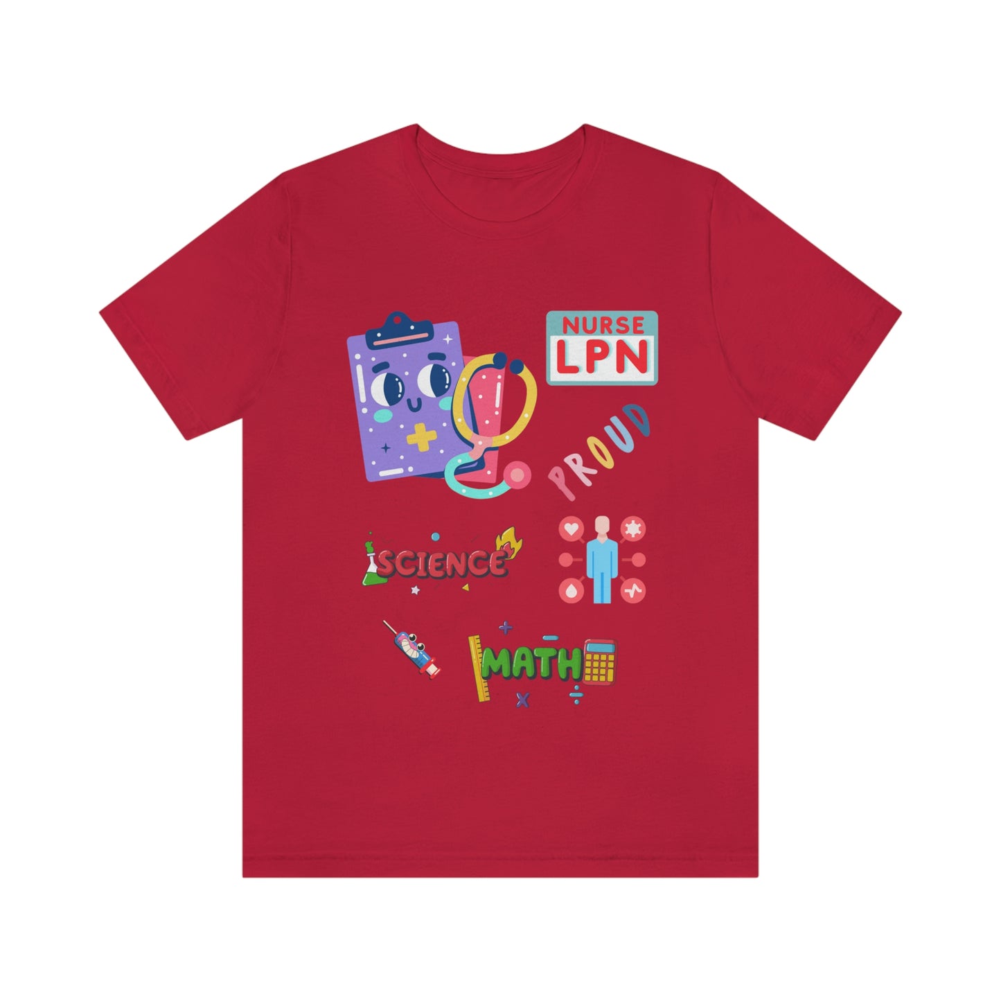 Nurse LPN Unisex Jersey Short Sleeve Tee Shirt