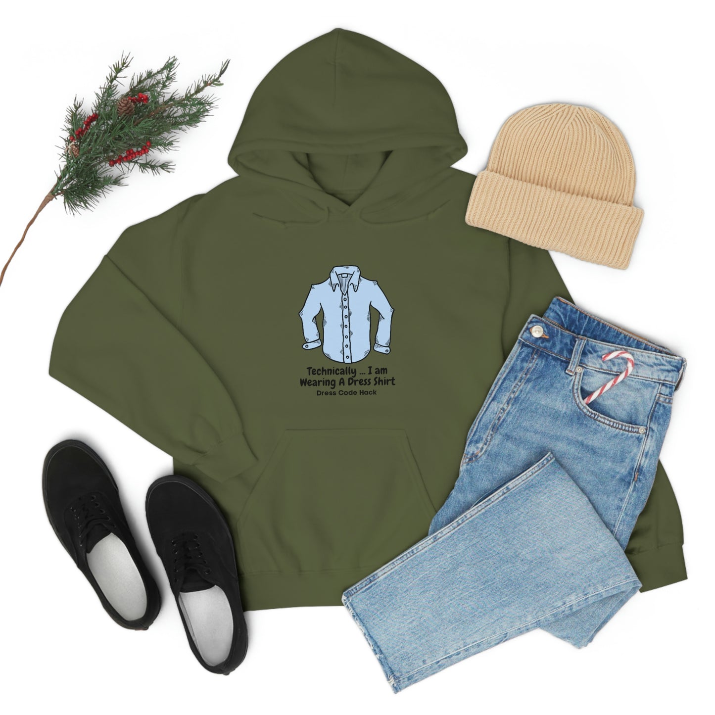 Dress Code Hack Hoodie Unisex Heavy Blend Hooded Sweatshirt
