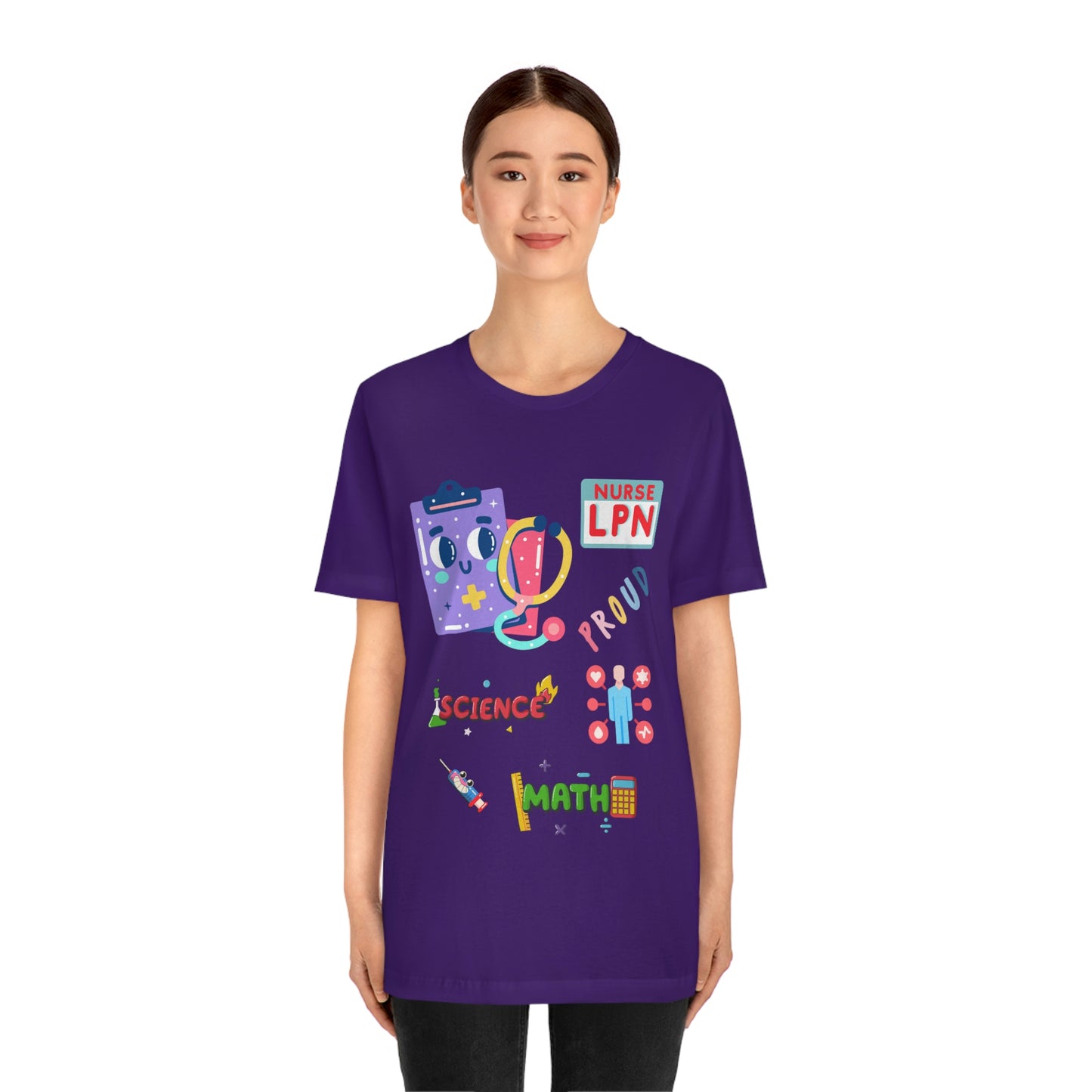 Nurse LPN Unisex Jersey Short Sleeve Tee Shirt