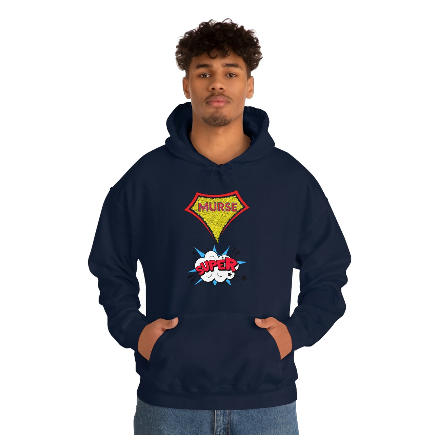 Super Murse Hoodie Unisex Heavy Blend Hooded Sweatshirt