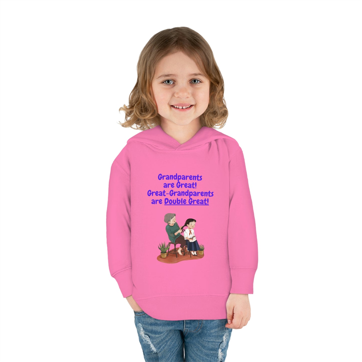 Great Grandparents Toddler Pullover Fleece Hoodie