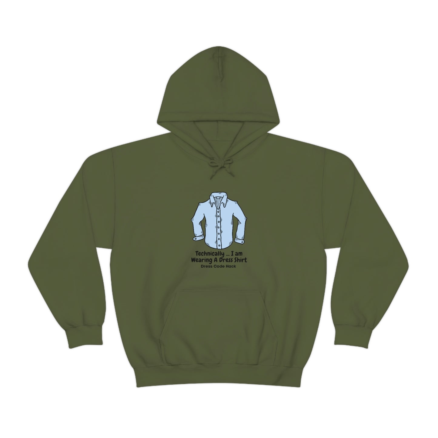 Dress Code Hack Hoodie Unisex Heavy Blend Hooded Sweatshirt