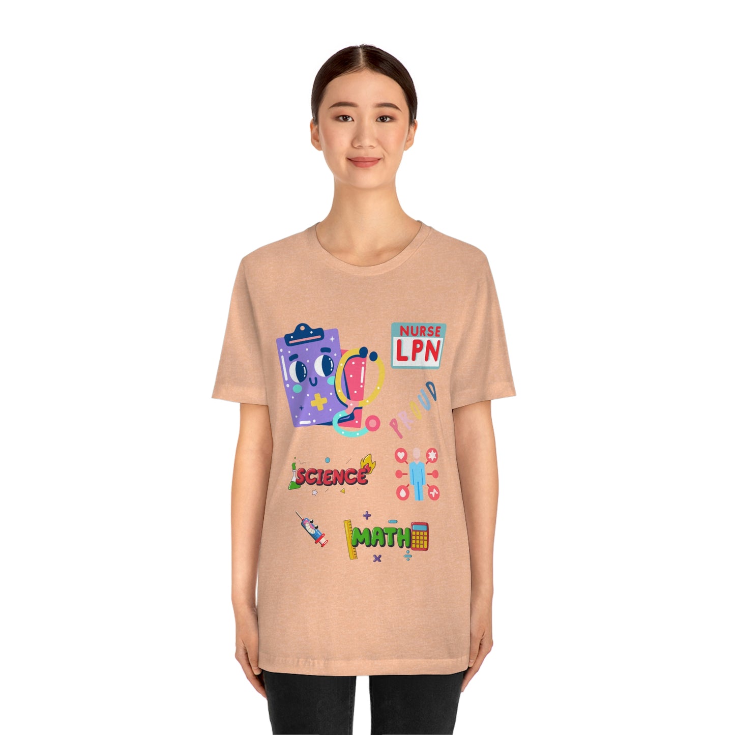 Nurse LPN Unisex Jersey Short Sleeve Tee Shirt