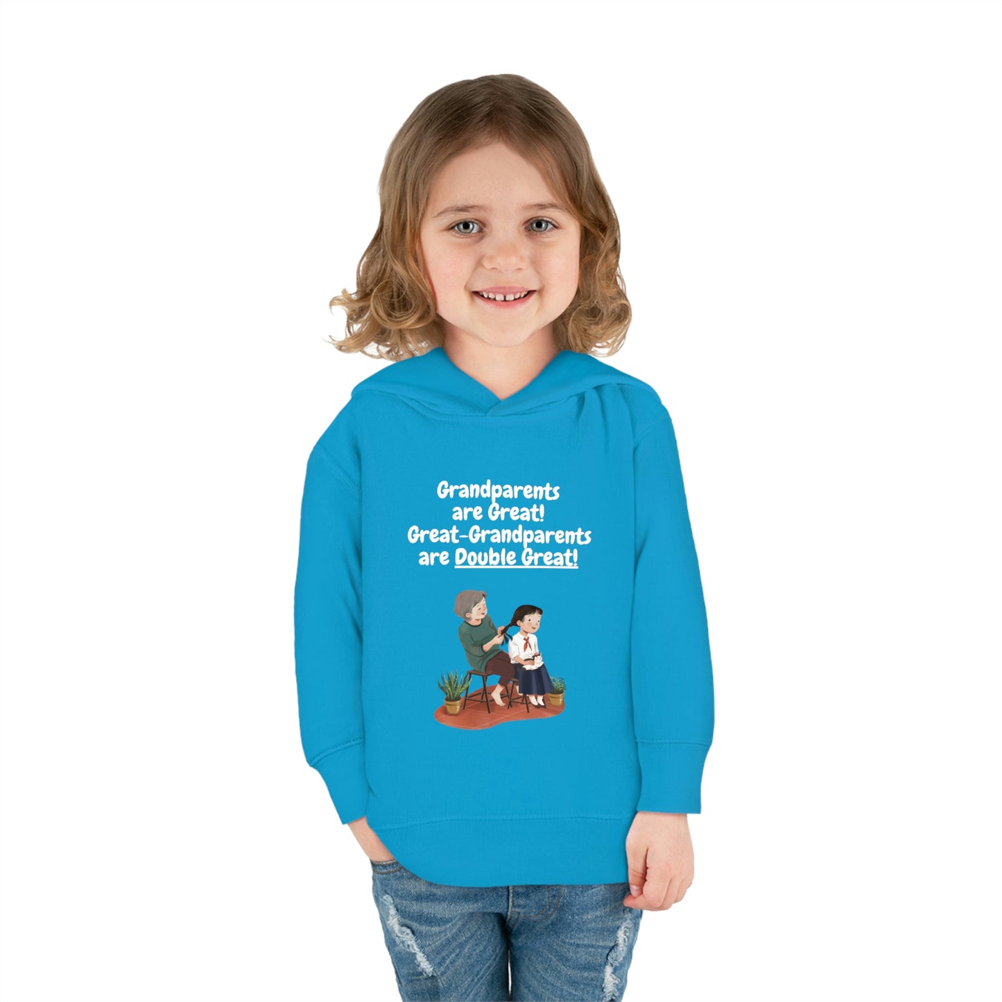 Great Grandparents Toddler Pullover Fleece Hoodie