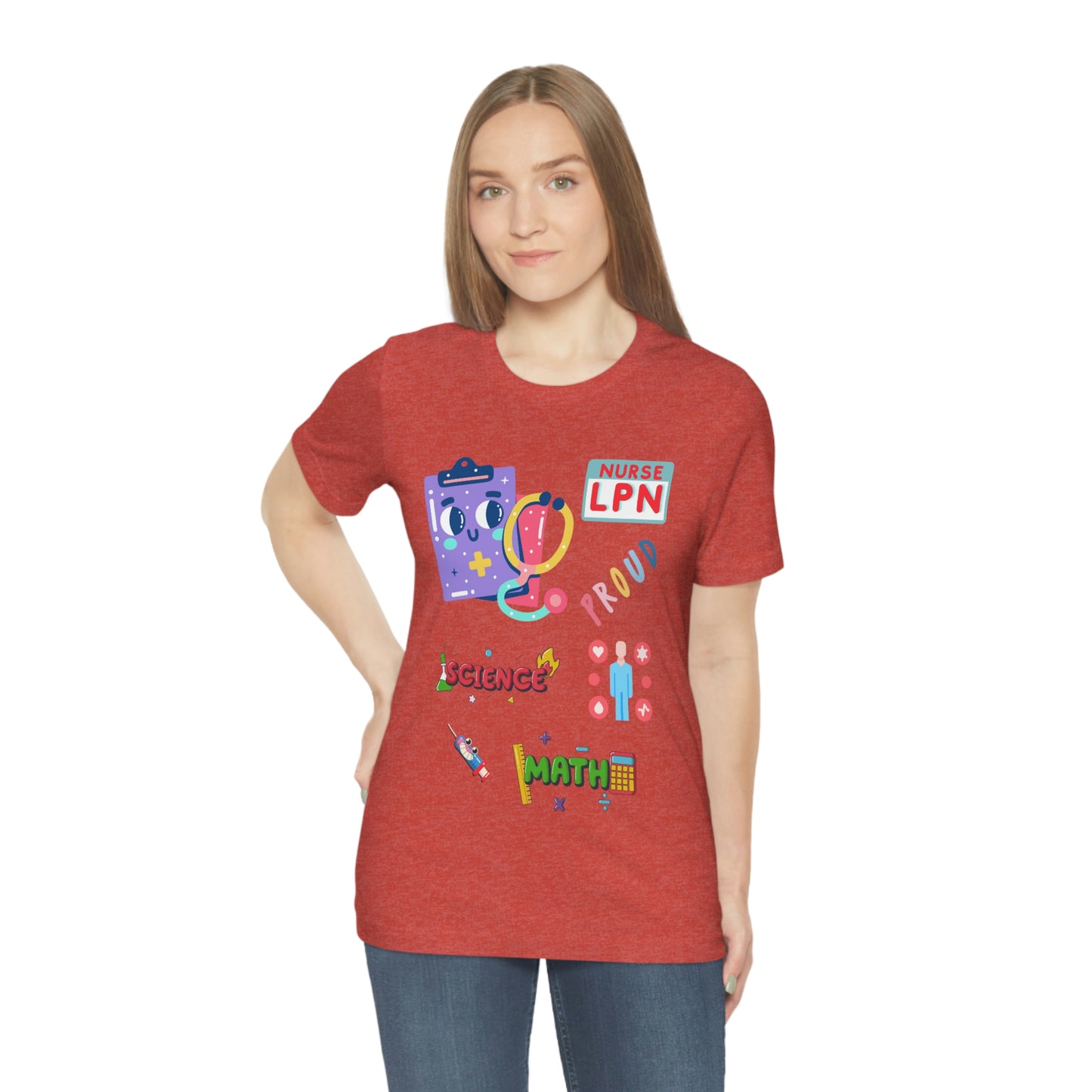 Nurse LPN Unisex Jersey Short Sleeve Tee Shirt