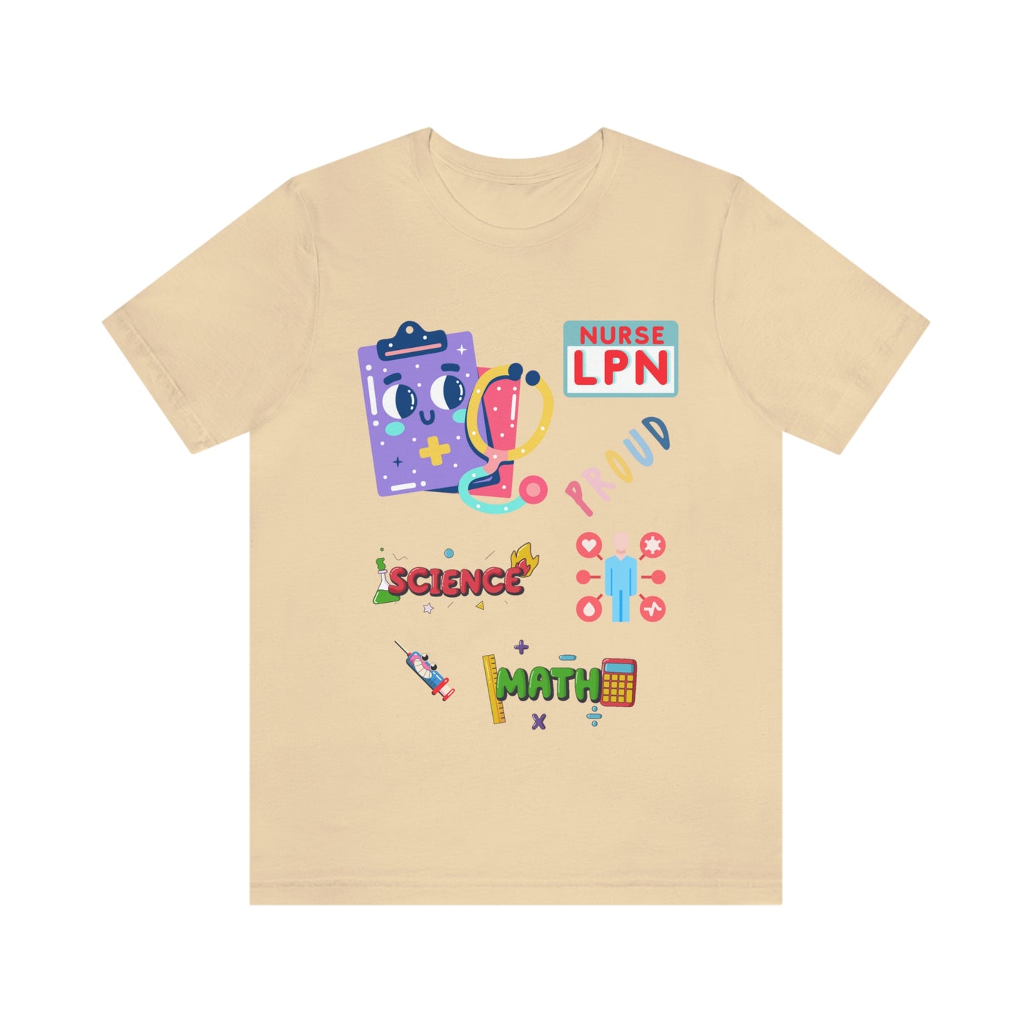 Nurse LPN Unisex Jersey Short Sleeve Tee Shirt