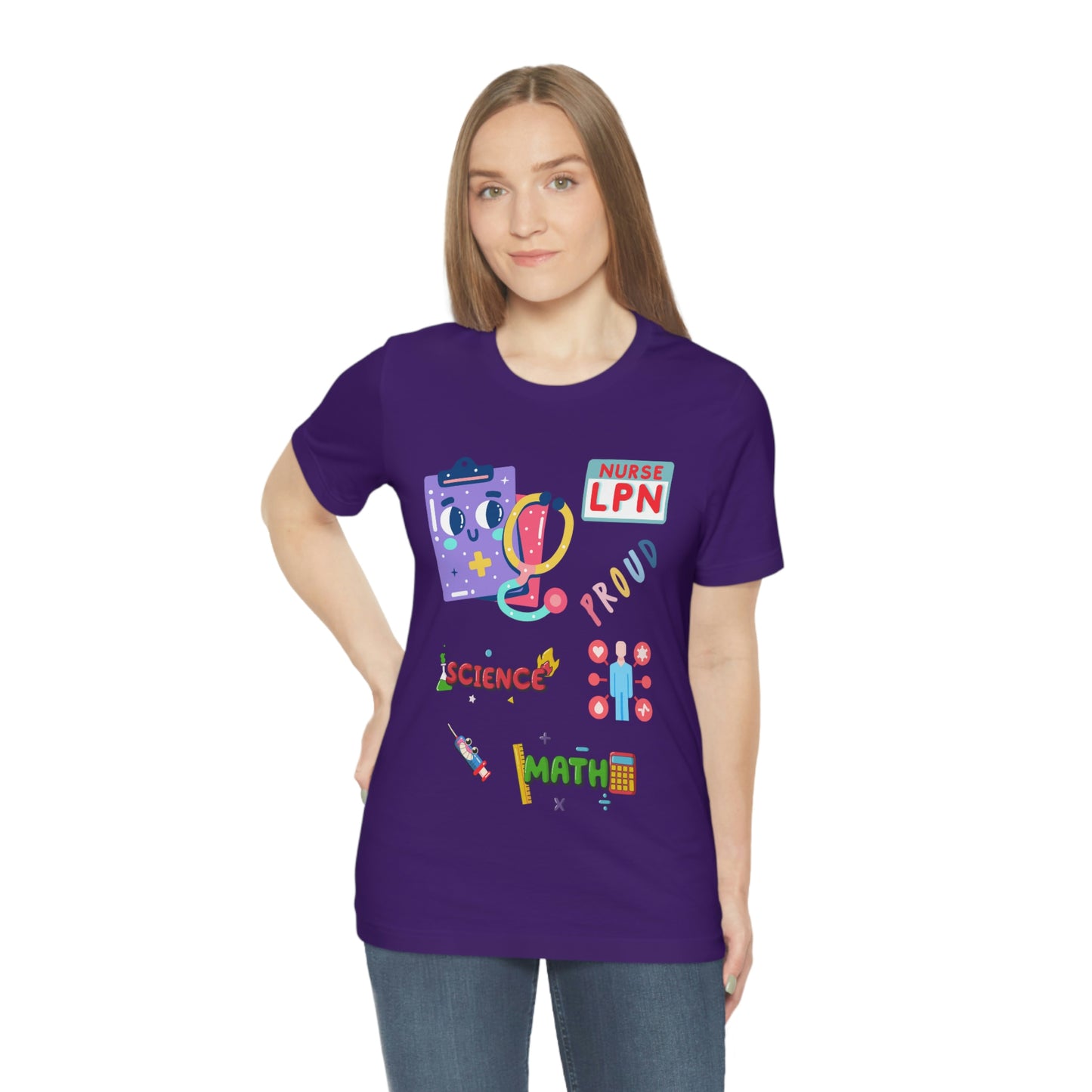 Nurse LPN Unisex Jersey Short Sleeve Tee Shirt