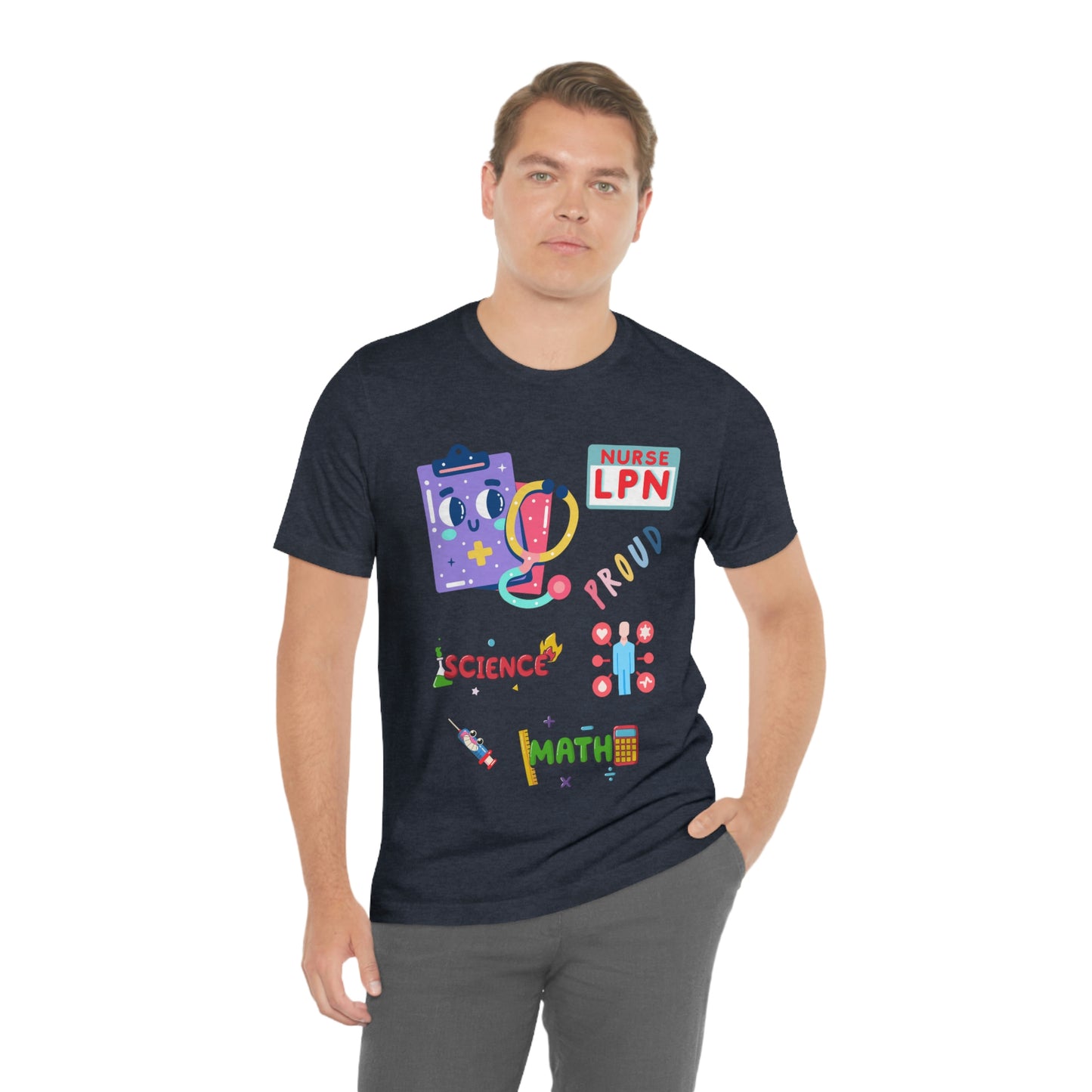 Nurse LPN Unisex Jersey Short Sleeve Tee Shirt