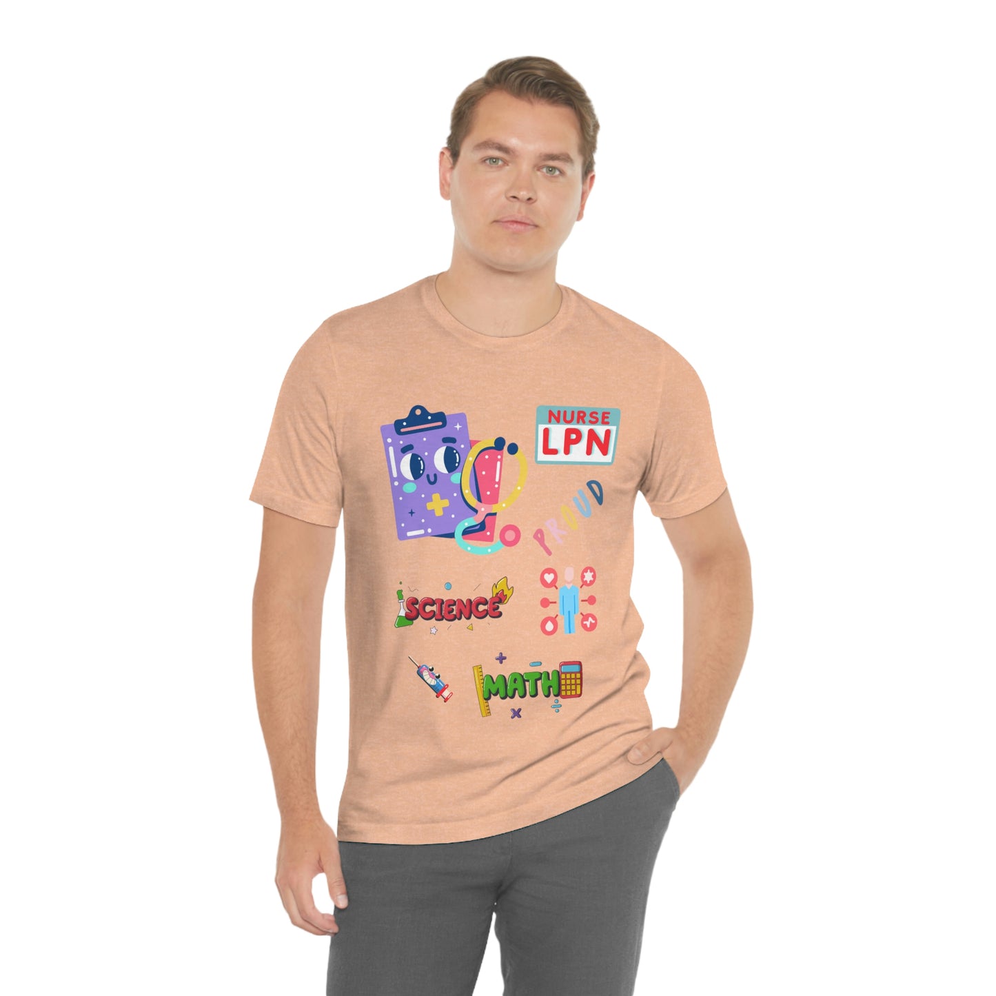 Nurse LPN Unisex Jersey Short Sleeve Tee Shirt