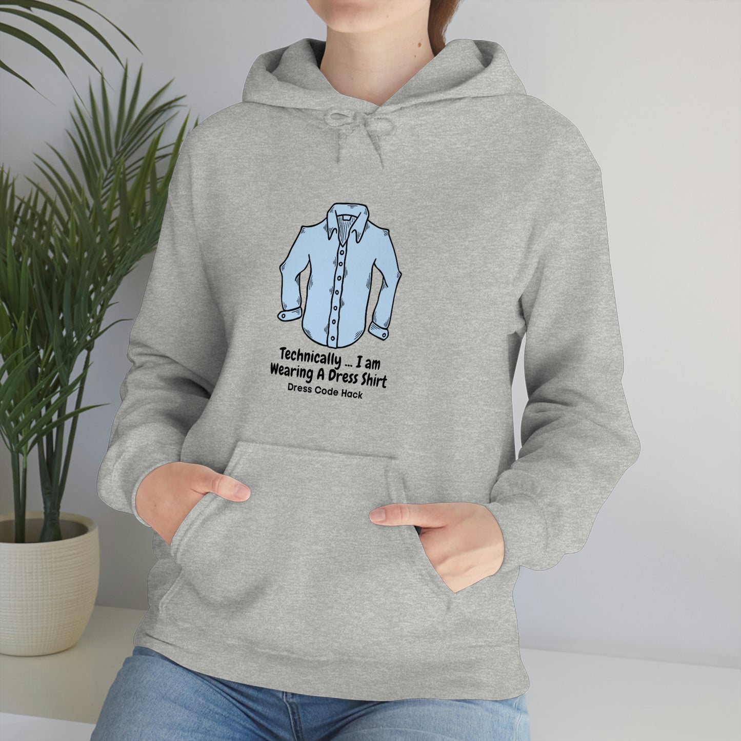 Dress Code Hack Hoodie Unisex Heavy Blend Hooded Sweatshirt