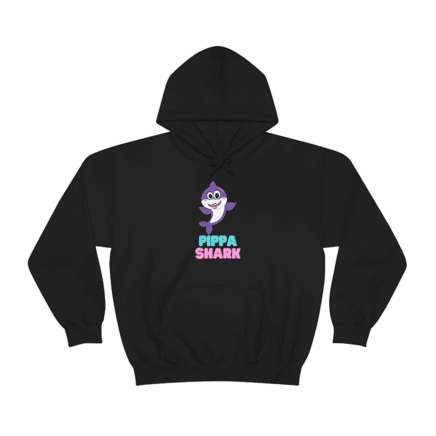 Pippa Shark Hoodie Unisex Heavy Blend Hooded Sweatshirt