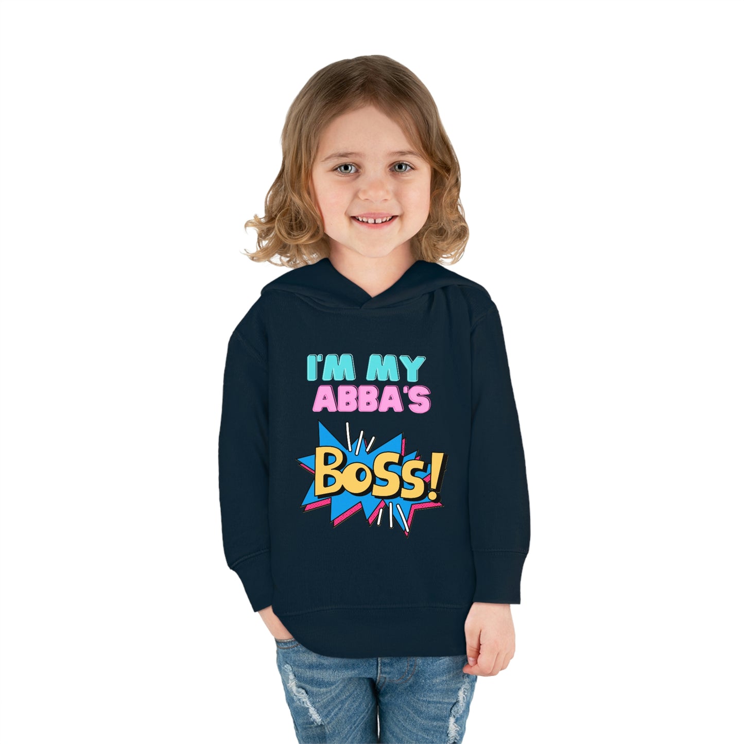 Abba Boss Toddler Pullover Fleece Hoodie