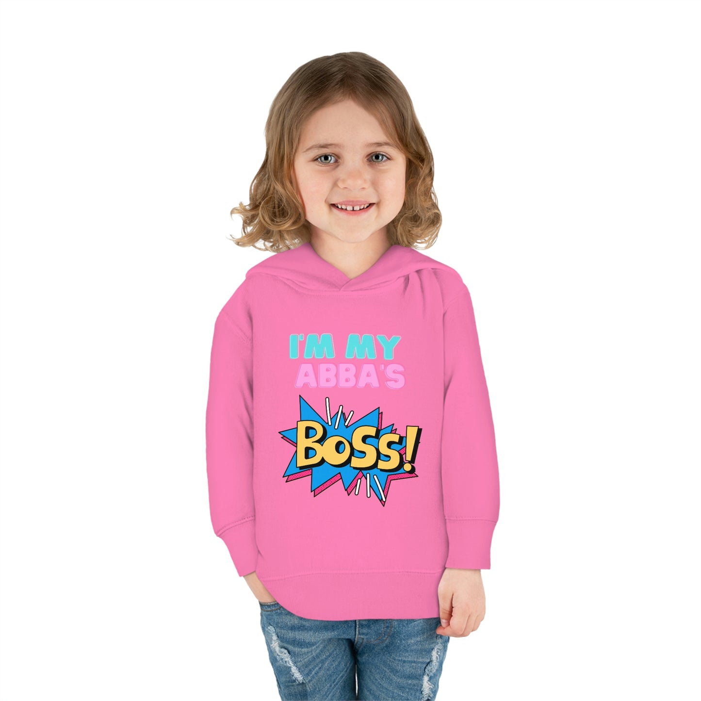 Abba Boss Toddler Pullover Fleece Hoodie
