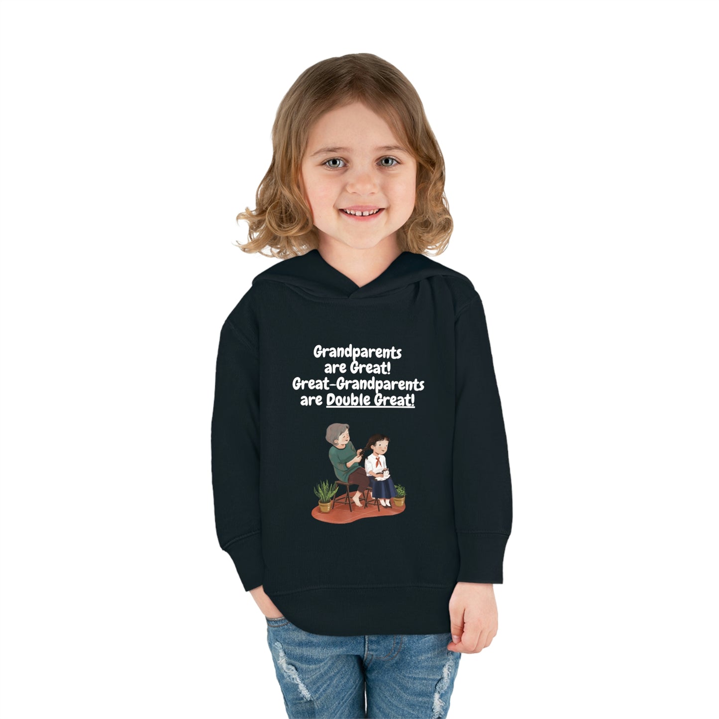 Great Grandparents Toddler Pullover Fleece Hoodie