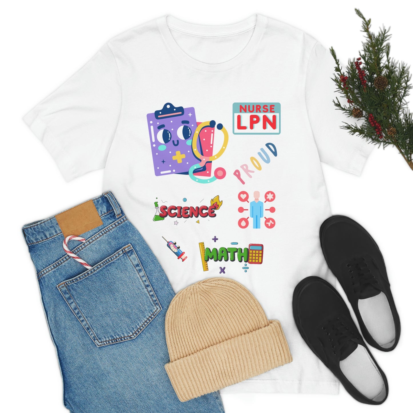 Nurse LPN Unisex Jersey Short Sleeve Tee Shirt