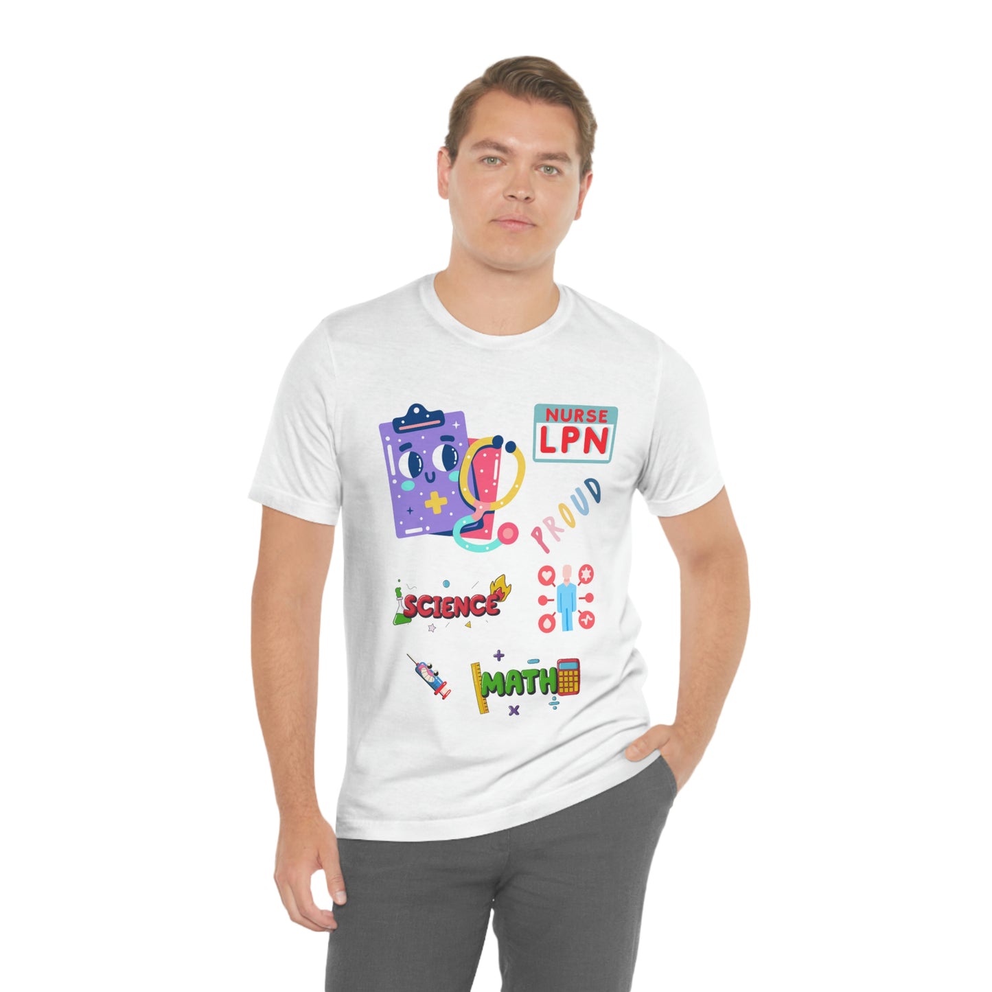 Nurse LPN Unisex Jersey Short Sleeve Tee Shirt