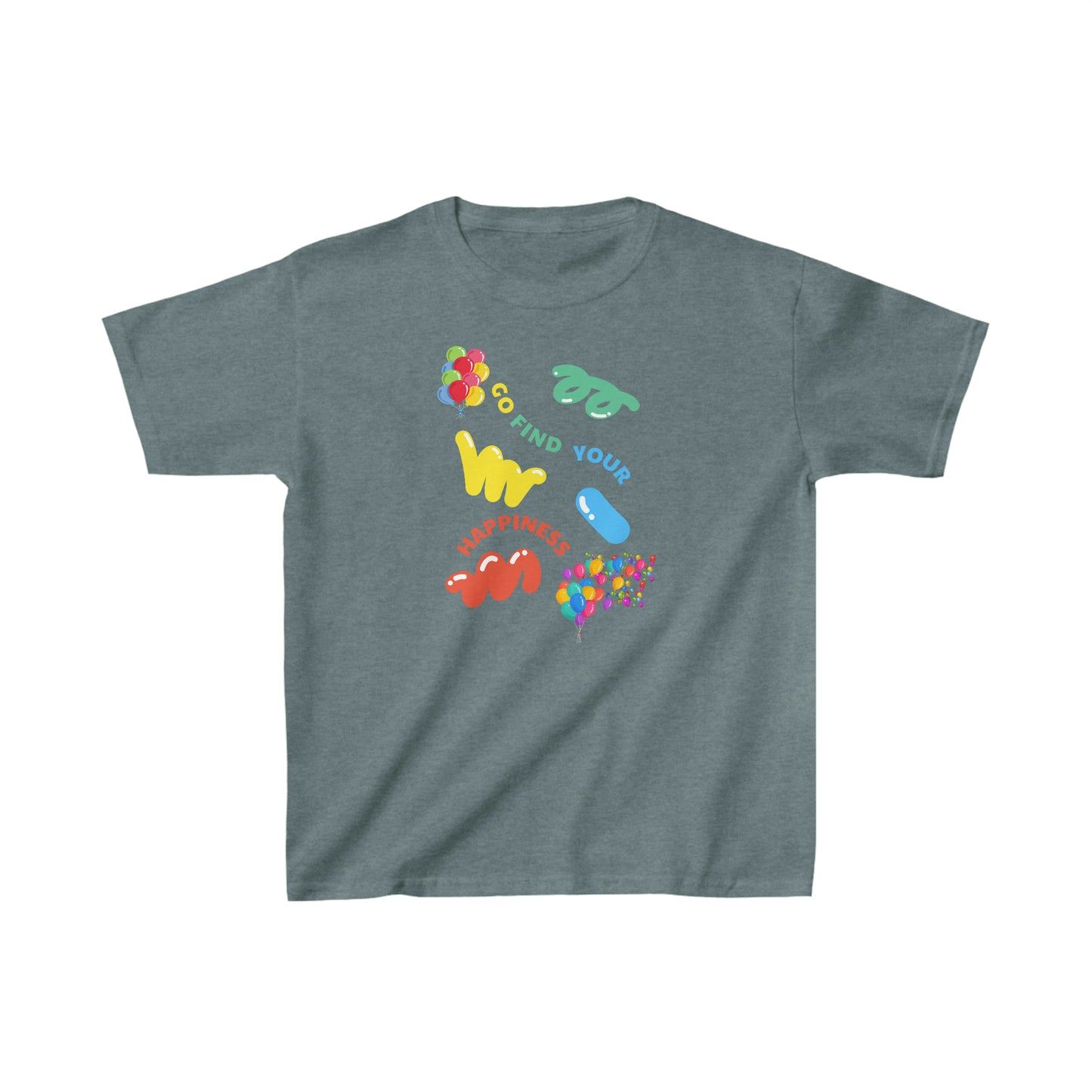 Find your Happiness Kids Heavy Cotton™ Tee Shirt