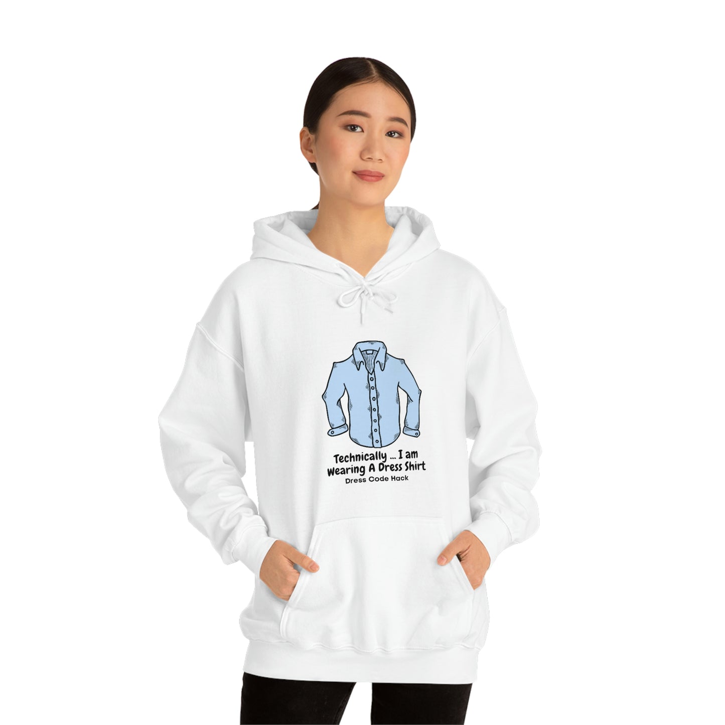Dress Code Hack Hoodie Unisex Heavy Blend Hooded Sweatshirt