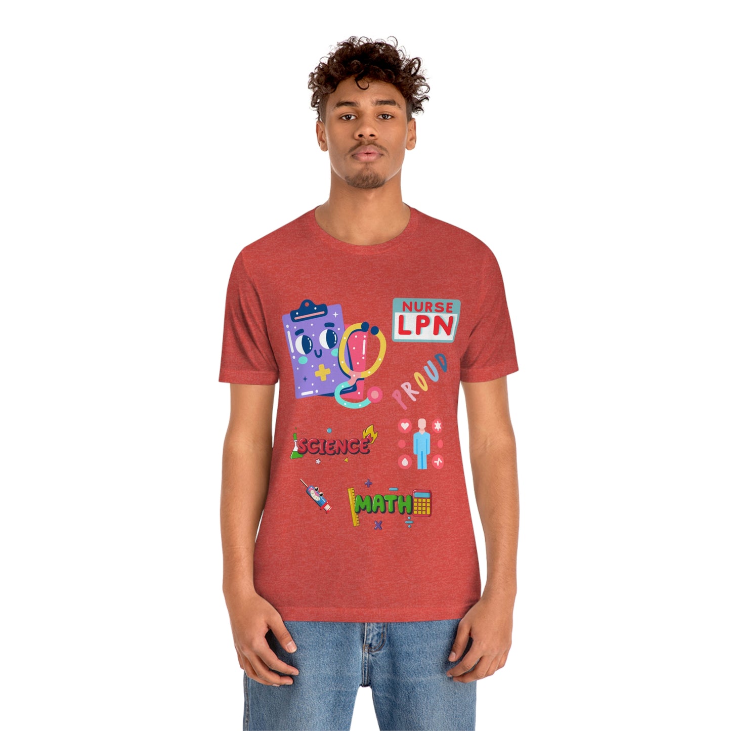 Nurse LPN Unisex Jersey Short Sleeve Tee Shirt