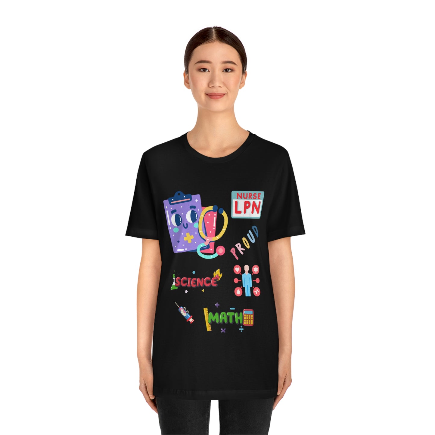 Nurse LPN Unisex Jersey Short Sleeve Tee Shirt