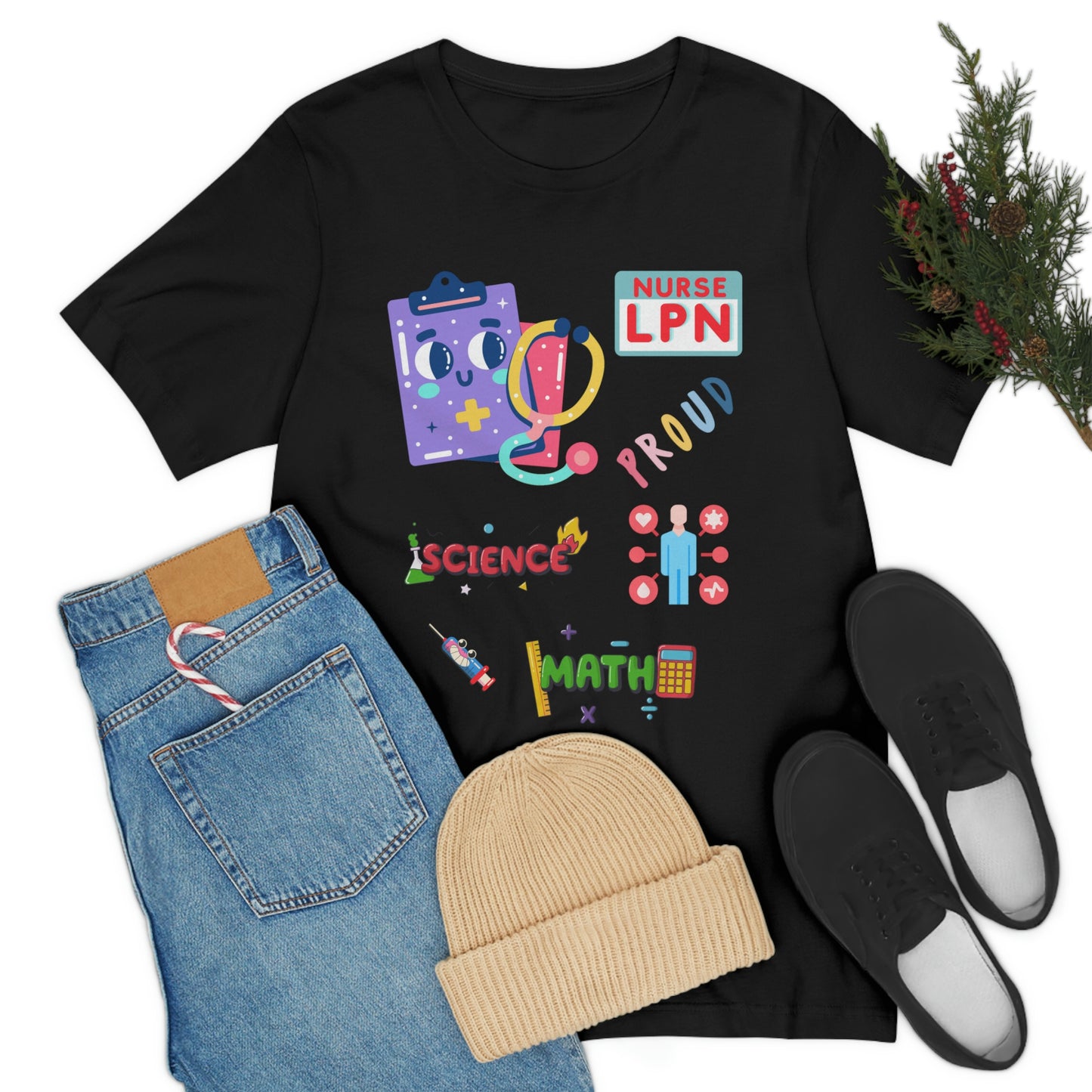 Nurse LPN Unisex Jersey Short Sleeve Tee Shirt