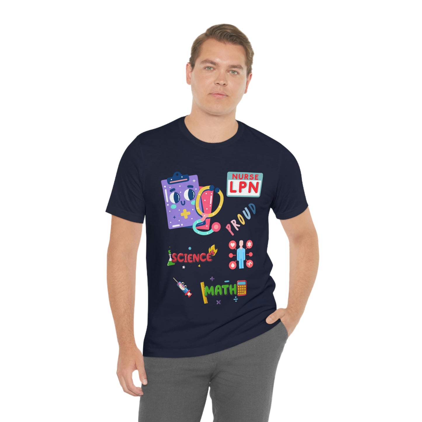 Nurse LPN Unisex Jersey Short Sleeve Tee Shirt