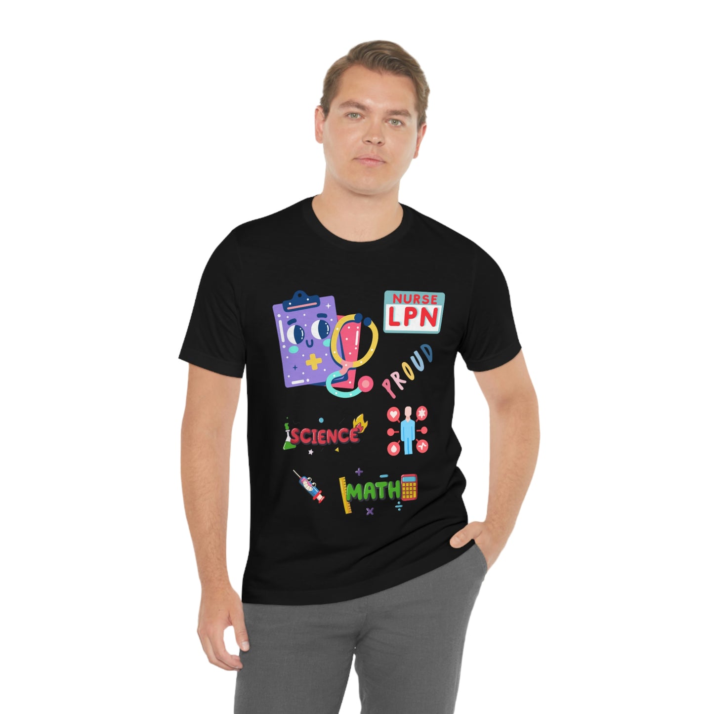 Nurse LPN Unisex Jersey Short Sleeve Tee Shirt