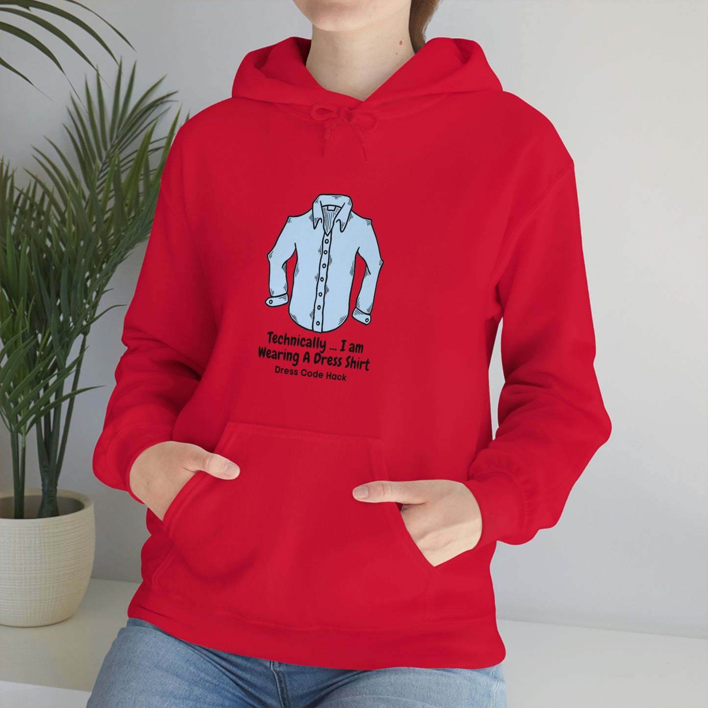 Dress Code Hack Hoodie Unisex Heavy Blend Hooded Sweatshirt