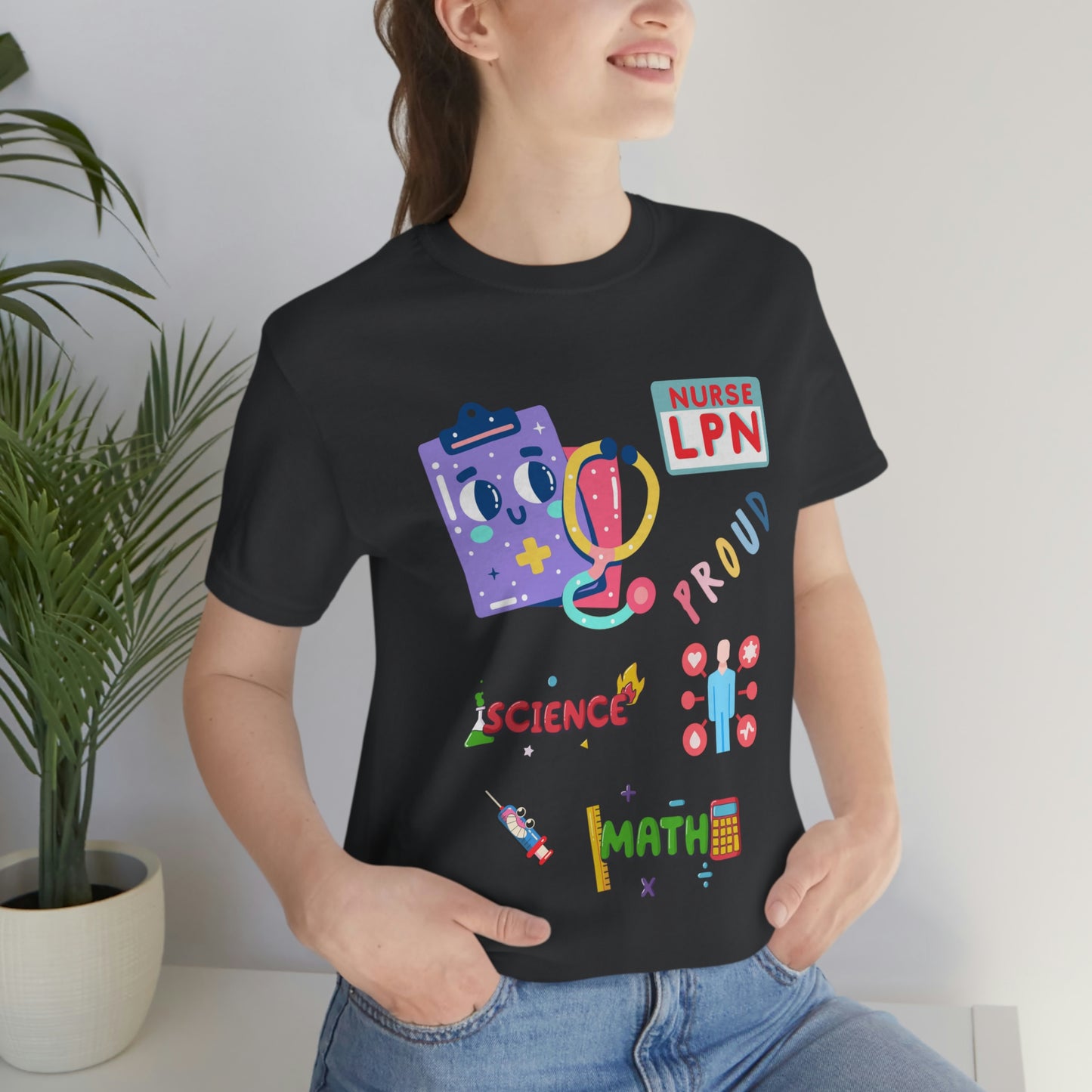 Nurse LPN Unisex Jersey Short Sleeve Tee Shirt