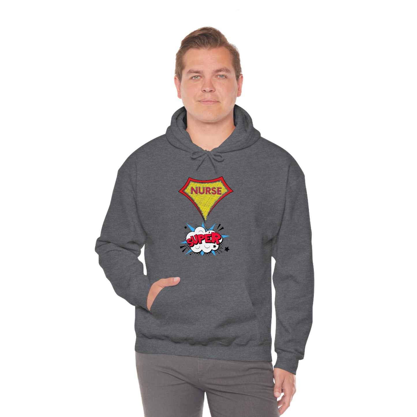 Super Nurse Hoodie Unisex Heavy Blend Hooded Sweatshirt