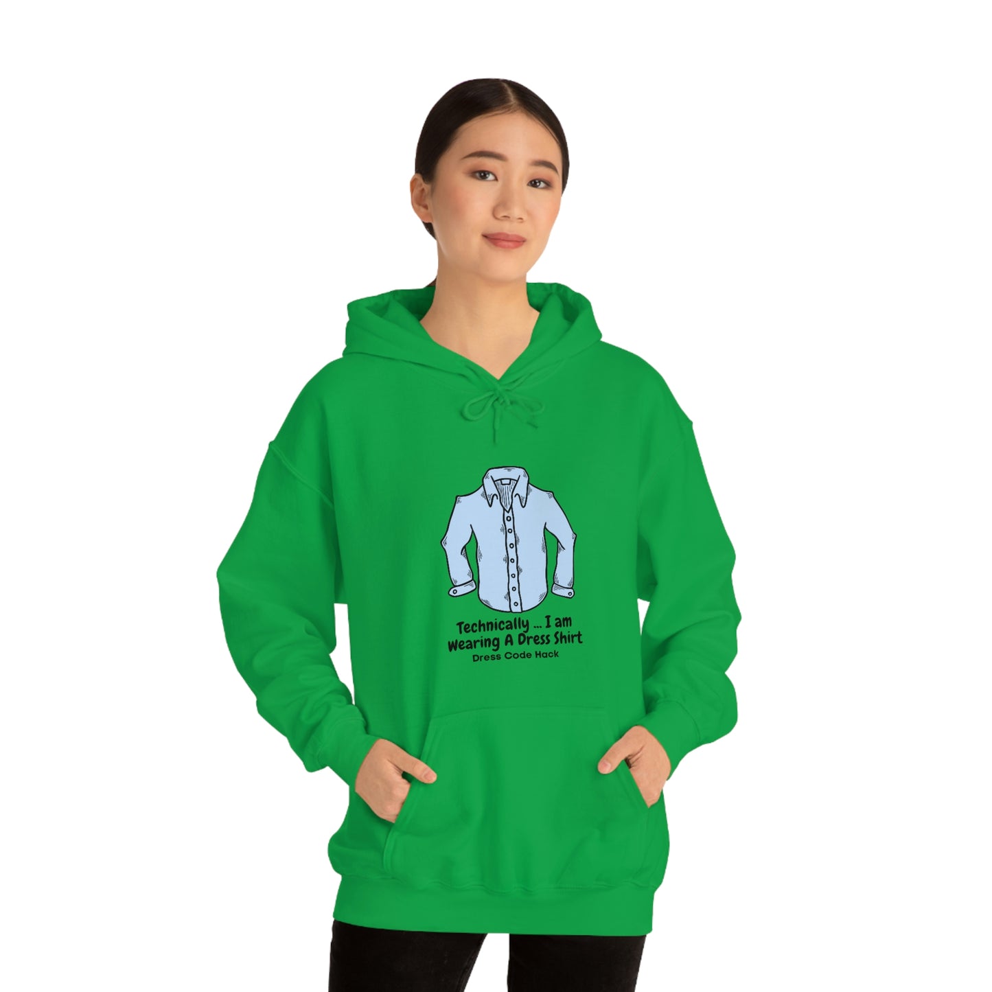 Dress Code Hack Hoodie Unisex Heavy Blend Hooded Sweatshirt
