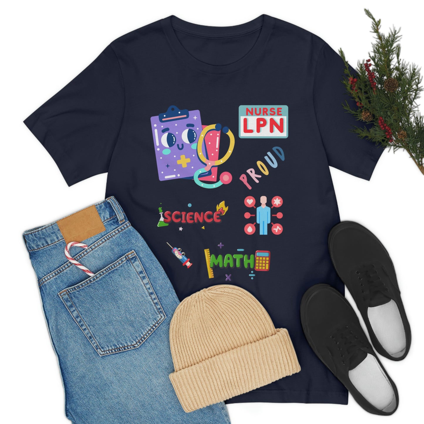 Nurse LPN Unisex Jersey Short Sleeve Tee Shirt