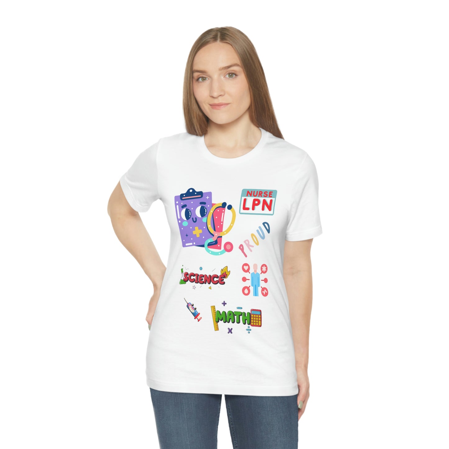Nurse LPN Unisex Jersey Short Sleeve Tee Shirt