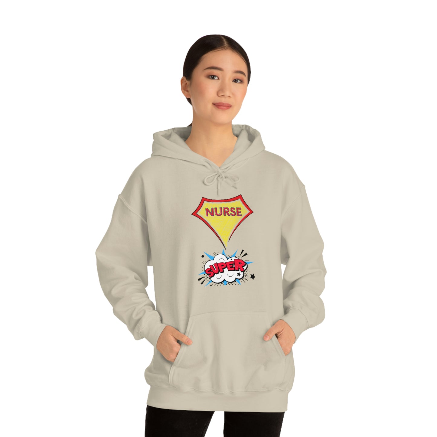 Super Nurse Hoodie Unisex Heavy Blend Hooded Sweatshirt