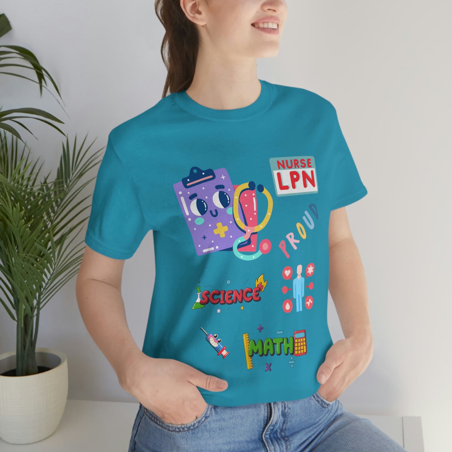 Nurse LPN Unisex Jersey Short Sleeve Tee Shirt