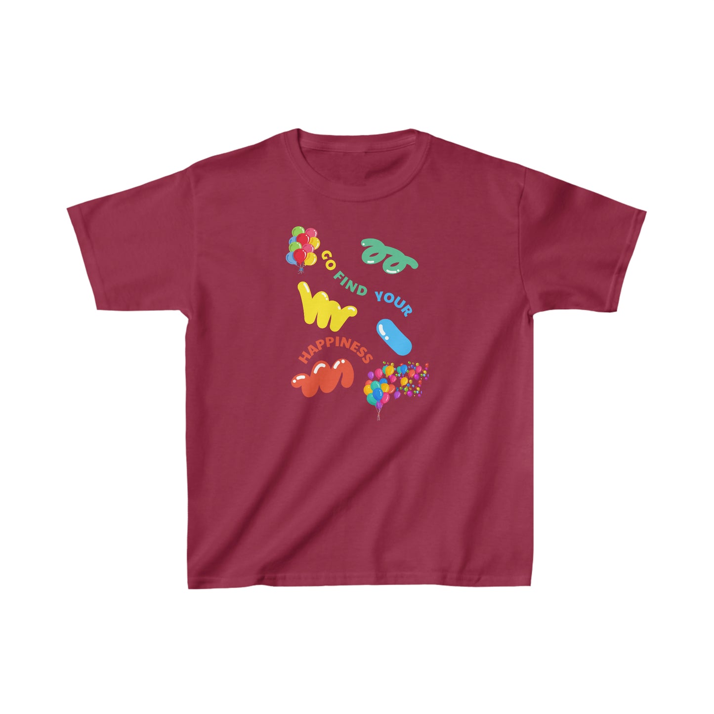 Find your Happiness Kids Heavy Cotton™ Tee Shirt