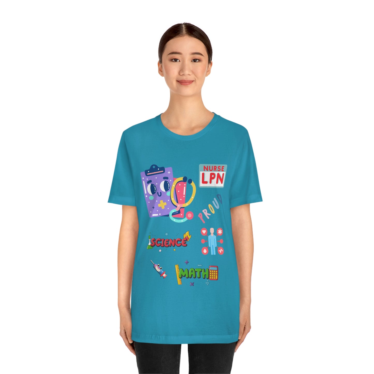 Nurse LPN Unisex Jersey Short Sleeve Tee Shirt