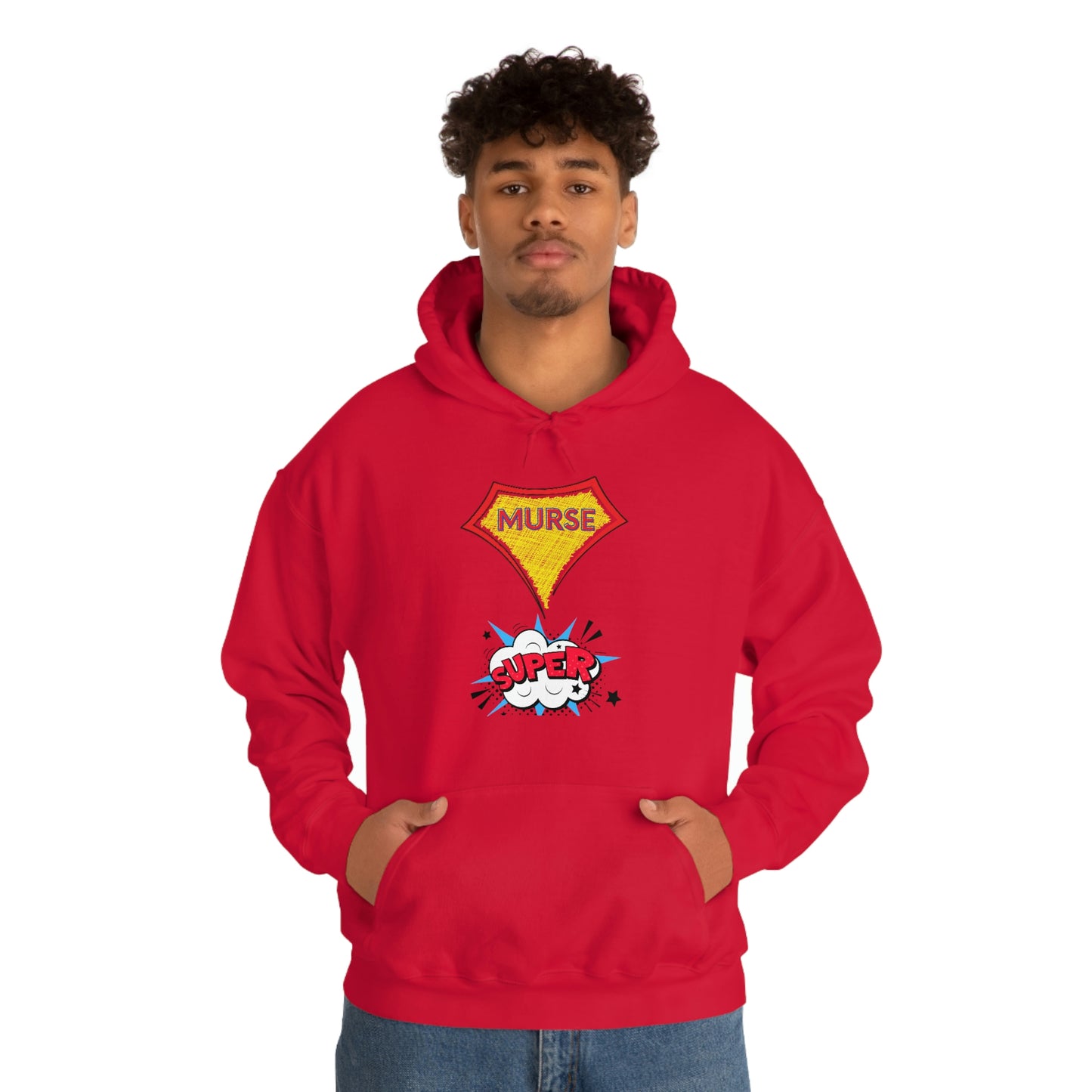 Super Murse Hoodie Unisex Heavy Blend Hooded Sweatshirt