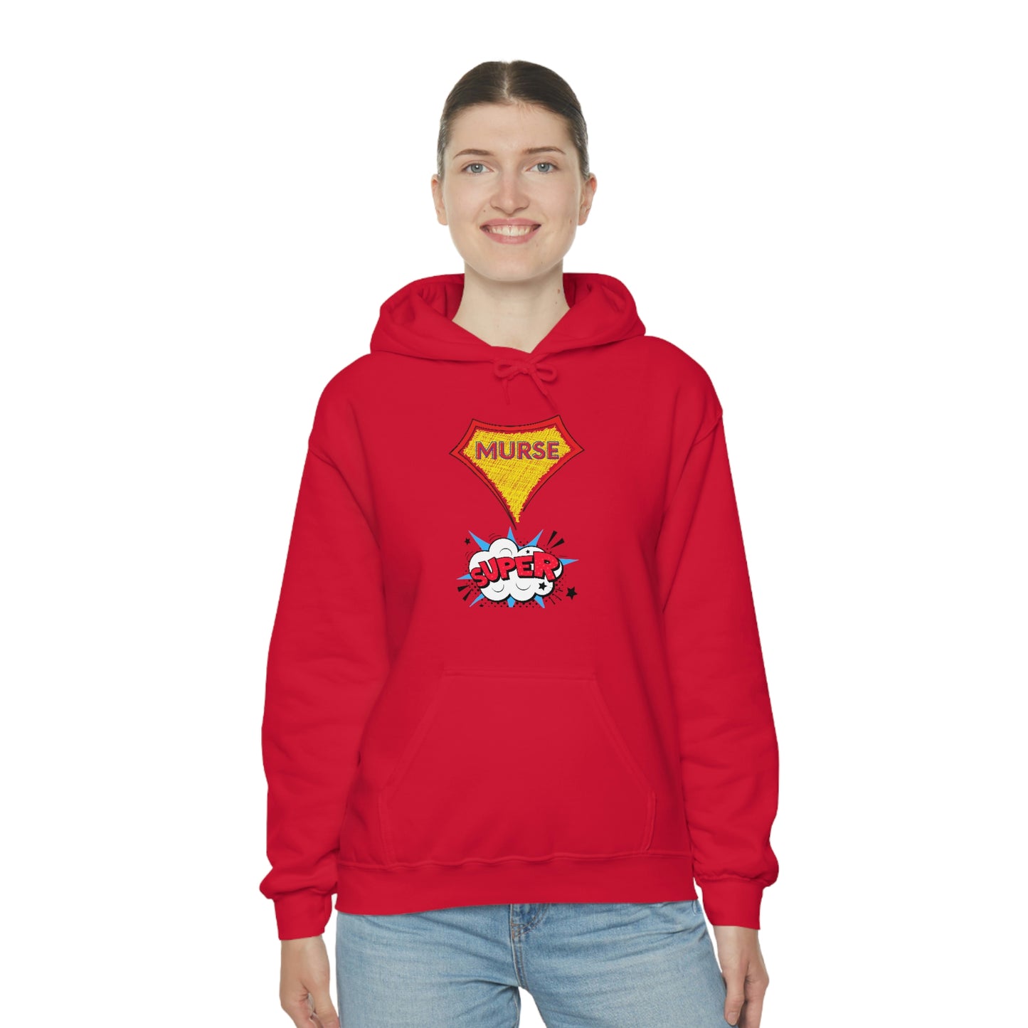 Super Murse Hoodie Unisex Heavy Blend Hooded Sweatshirt