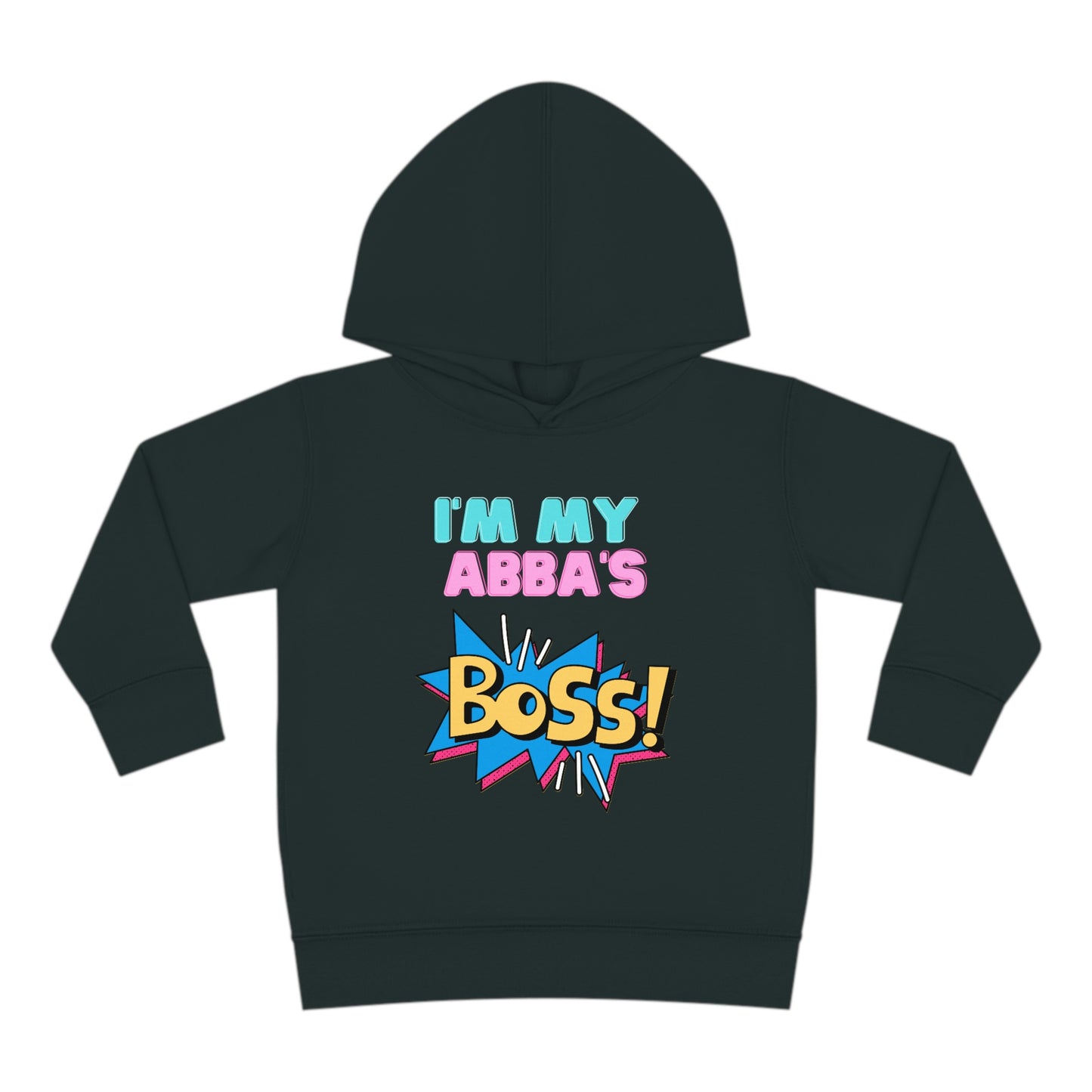Abba Boss Toddler Pullover Fleece Hoodie