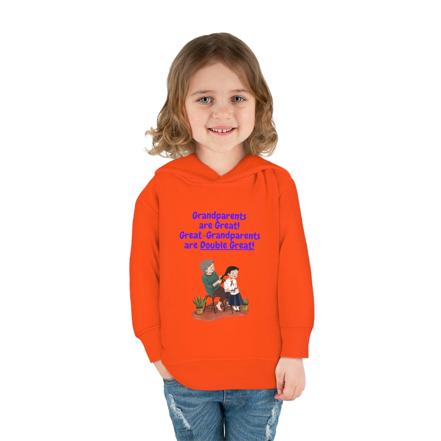 Great Grandparents Toddler Pullover Fleece Hoodie