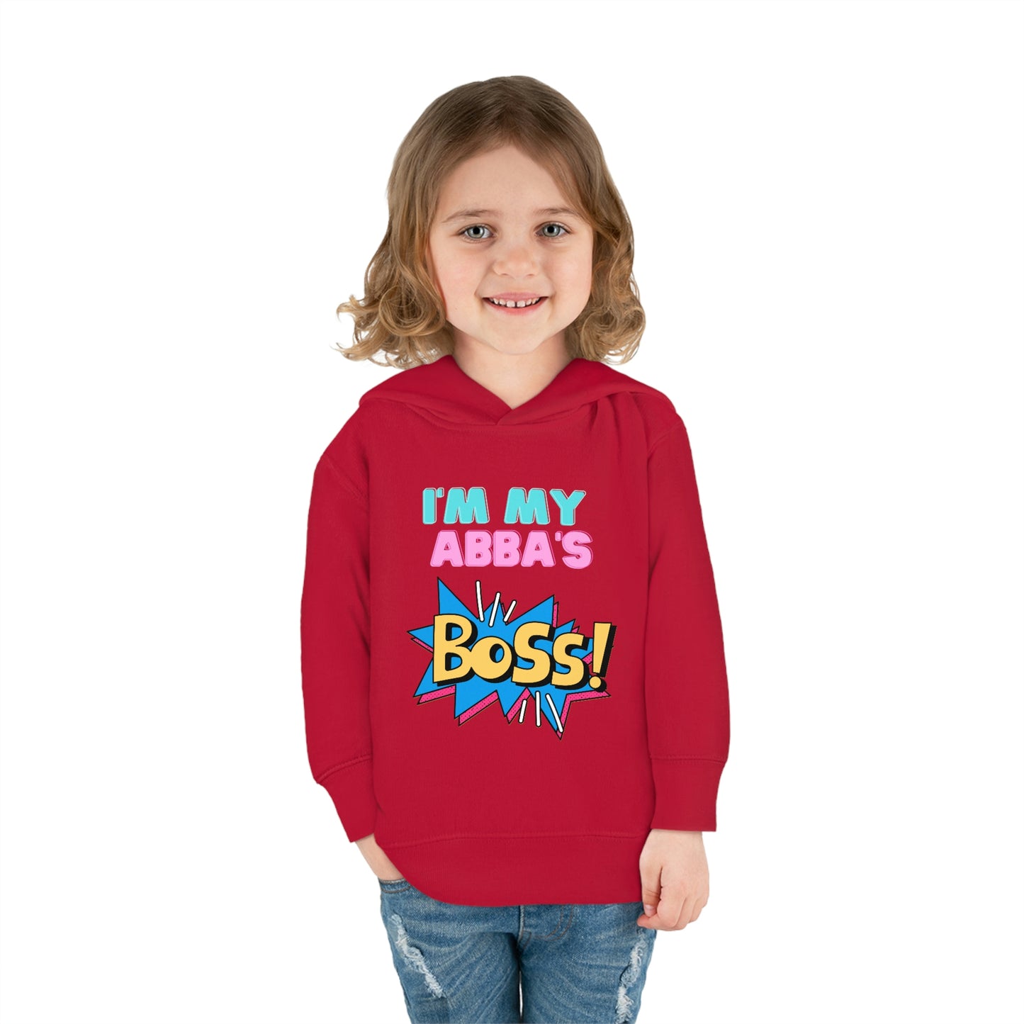 Abba Boss Toddler Pullover Fleece Hoodie