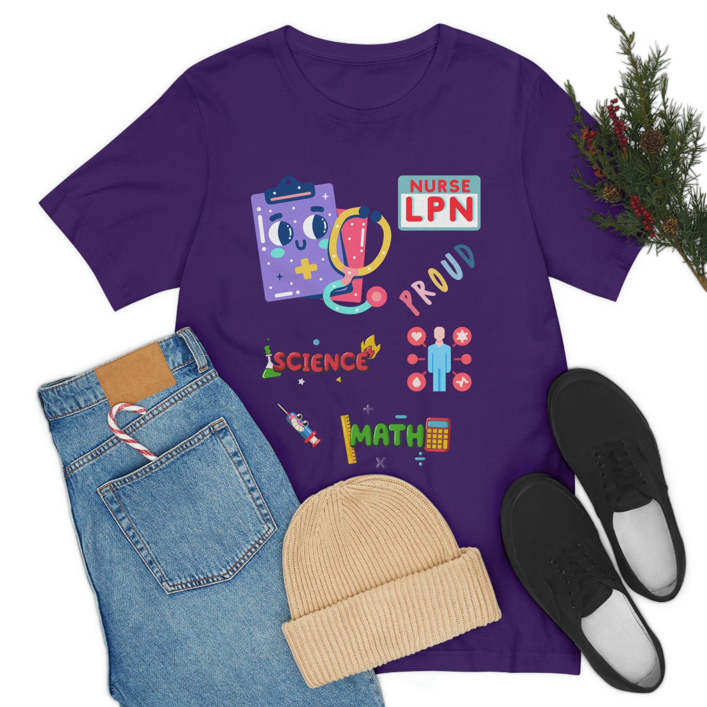 Nurse LPN Unisex Jersey Short Sleeve Tee Shirt