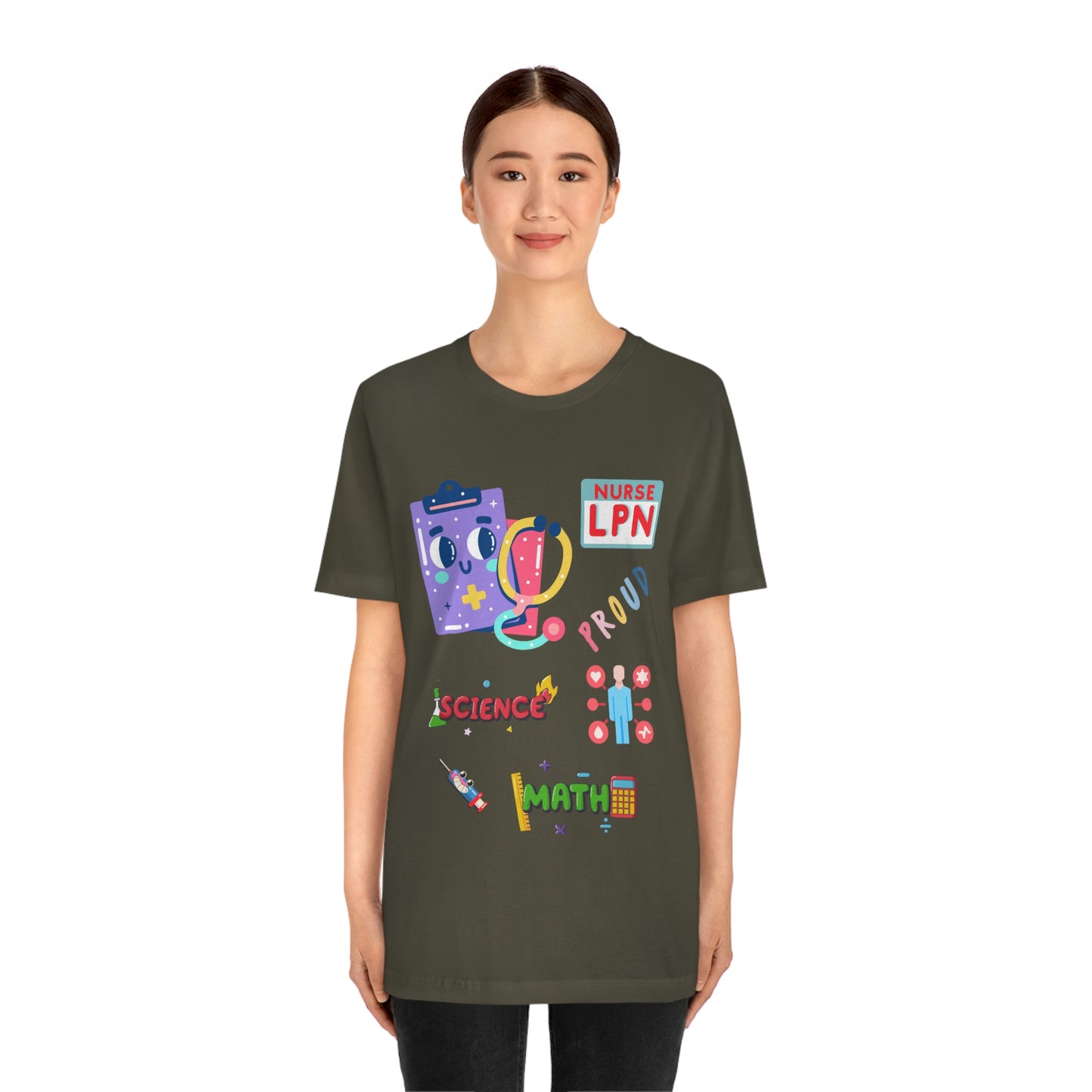 Nurse LPN Unisex Jersey Short Sleeve Tee Shirt