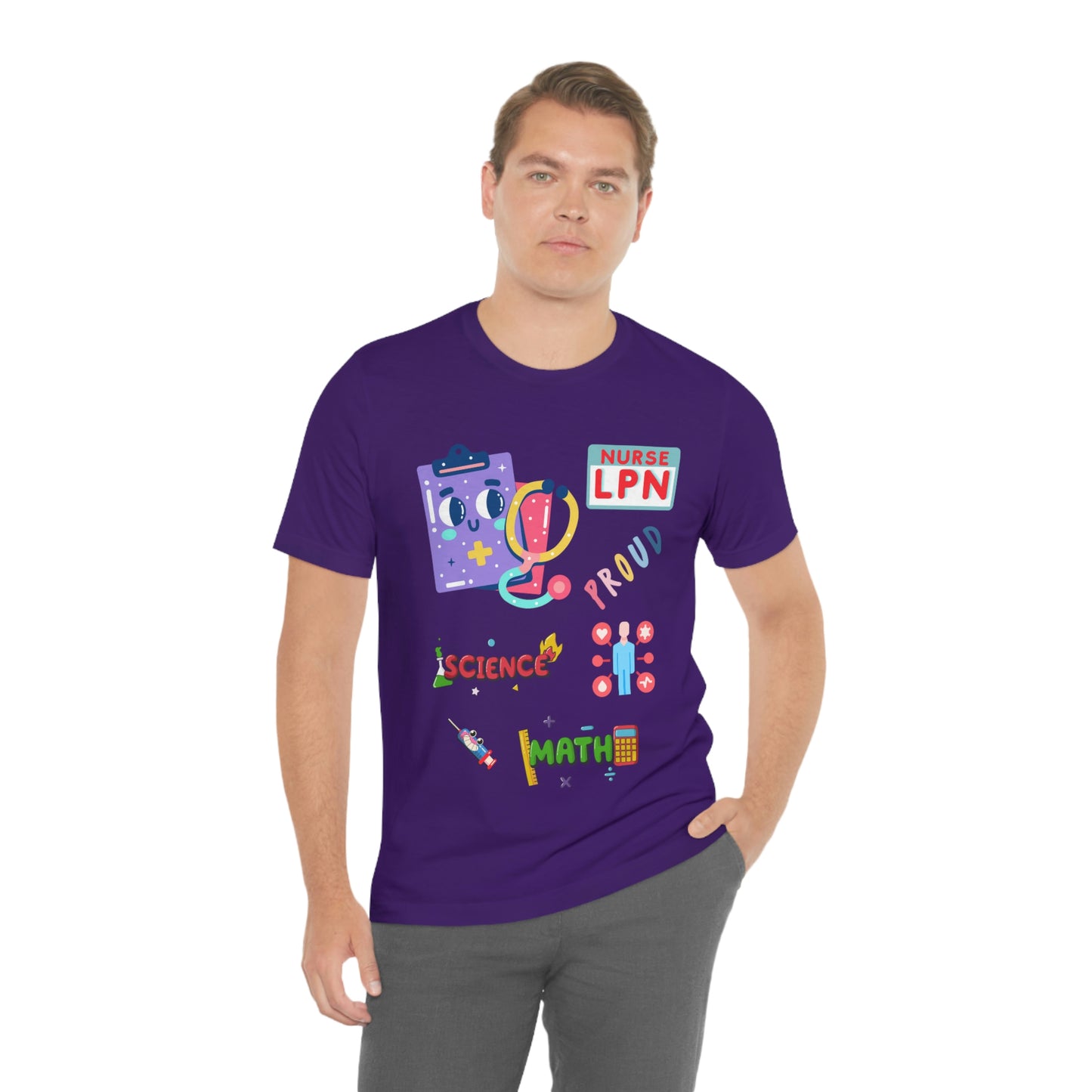 Nurse LPN Unisex Jersey Short Sleeve Tee Shirt