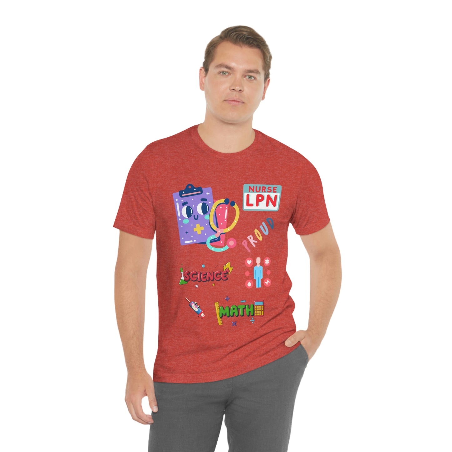 Nurse LPN Unisex Jersey Short Sleeve Tee Shirt